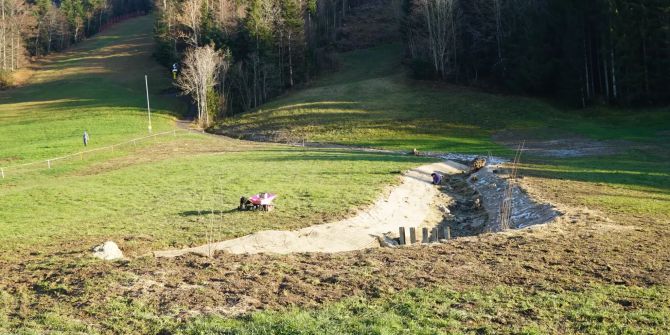 Felbachernbach in Sattel in Rekordzeit revitalisiert