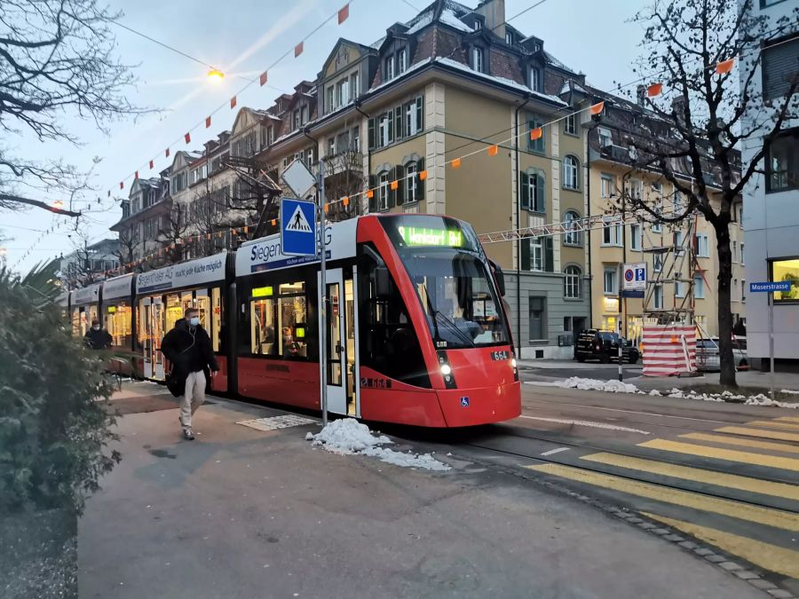 Neuner Tram in Bern