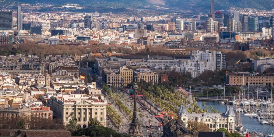 Coronavirus - Weihnachten in Barcelona