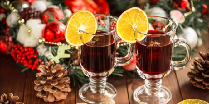 Glühwein für Weihnachten