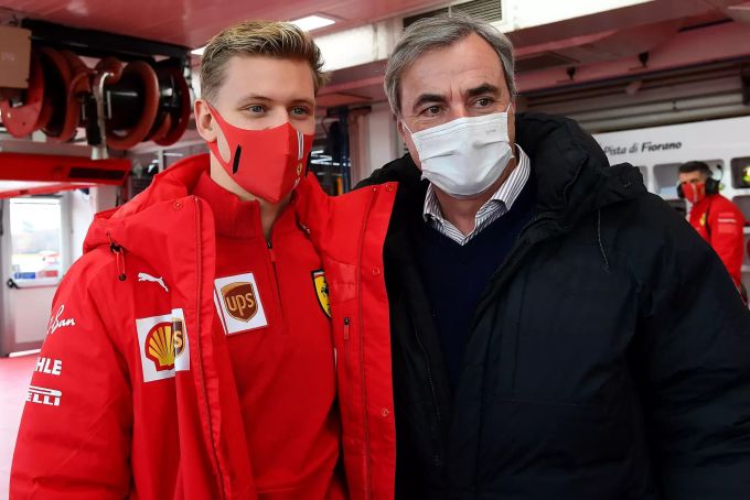 Ferrari Sainz Mick Schumacher