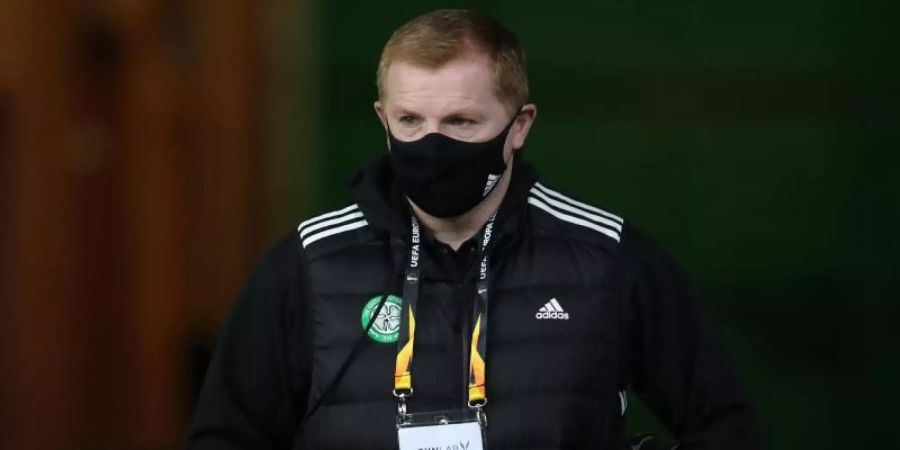 Auch Celtic-Trainer Neil Lennon musste sich in Quarantäne begeben. Foto: Jane Barlow/PA Wire/dpa