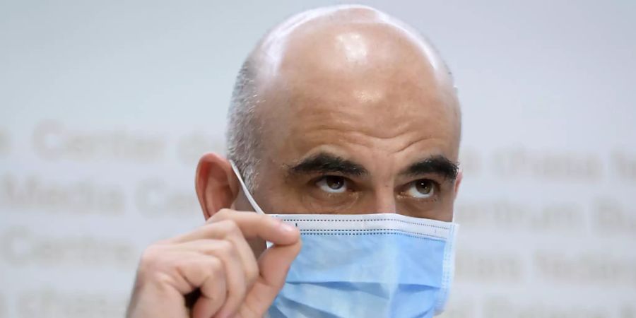 Alain Berset Coronavirus