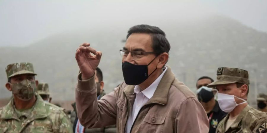 Der peruanische Präsident Martín Vizcarra