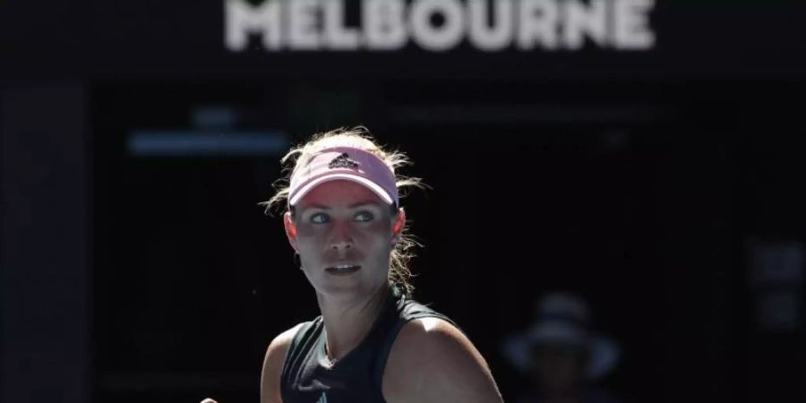 Darf ihr Hotelzimmer derzeit wegen der Corona-Quarantäne nicht verlassen: Angelique Kerber. Foto: Aaron Favila/AP/dpa