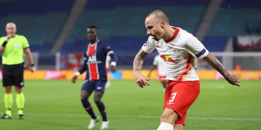 Angeliño hofft auf ein baldiges Debüt in der spanischen Fussball-Nationalmannschaft. Foto: Jan Woitas/dpa-Zentralbild/dpa