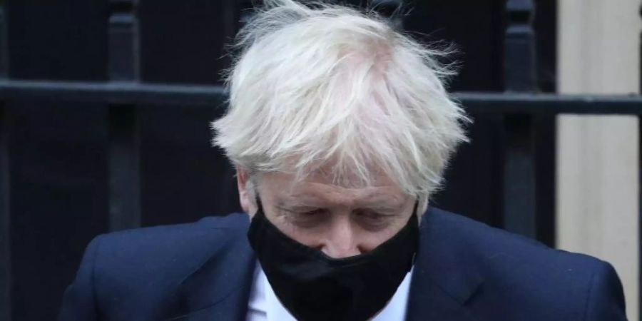 Johnson wurde durch NHS Test and Trace angewiesen, sich selbst zu isolieren, nachdem er einen positiv auf Covid-19 getesteten Politiker traf. Foto: Jonathan Brady/PA Wire/dpa