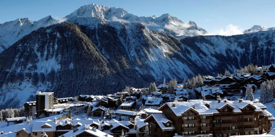 Courchevel feuer brand