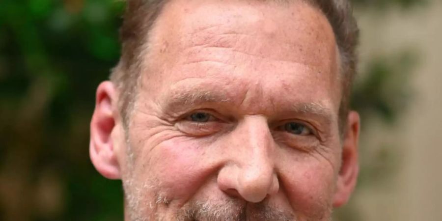 Der Schauspieler und frühere Bodybuilder Ralf Moeller 2019 im Europa-Park Rust. Foto: Patrick Seeger/dpa