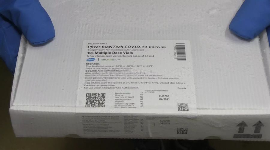 Impfdosen Pfizer Biontech coronavirus