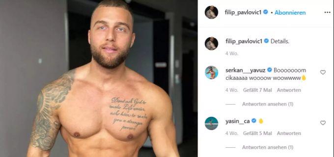 «Dschungelcamp»-Kandidat Filip Pavlovic. «Dschungelcamp»