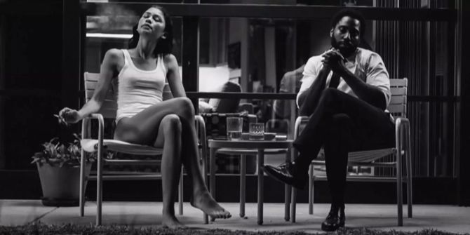 Zendaya und John David Washington in «Malcolm & Marie».