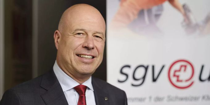 Fabio Regazzi, der Präsident des Schweizerischen Gewerbeverbands posiert für ein Portrait am 17. November 2020 in Bern. Schweizerischer Gewerbeverband SGV
