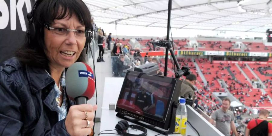 Prägte die Bundesliga-Berichterstattung im Radio viele Jahre mit: Sabine Töpperwien. Foto: picture alliance / dpa