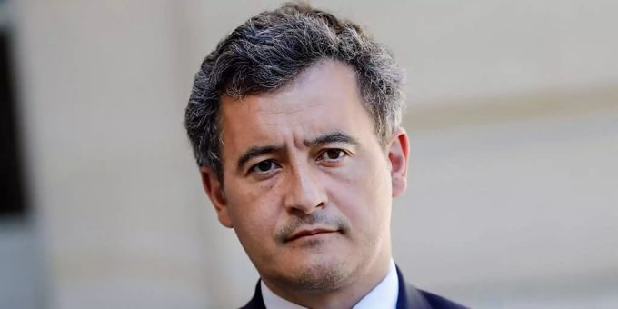 Frankreichs Innenminister, Gérald Darmanin, spricht Klartext. Foto: Thomas Samson/AFP/dpa corona