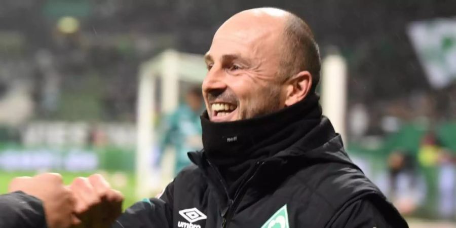 Übernimmt vorerst bei Werder Bremen das Training: Christian Brand. Foto: Carmen Jaspersen/dpa