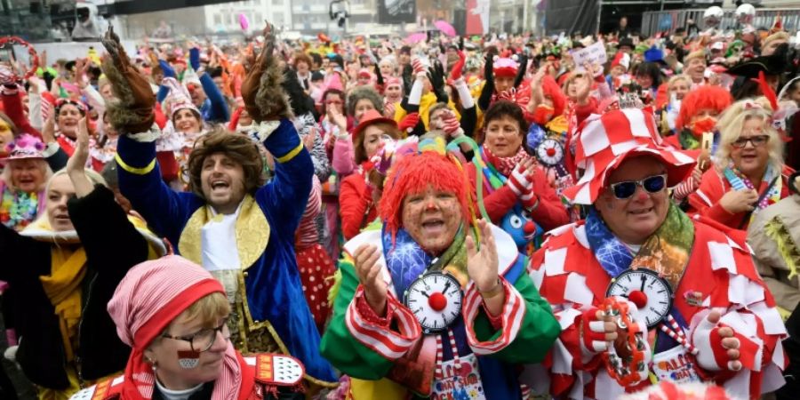Karnevalsauftakt in Köln