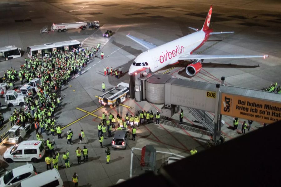 Air Berlin letzter Flug