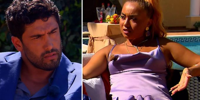 «Pack deine Koffer» - Eklat: Bachelor Erkan wirft Marlow hochkant raus