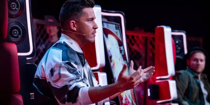Nico Santos als Juror bei «The Voice of Germany». the voice Nico Santos