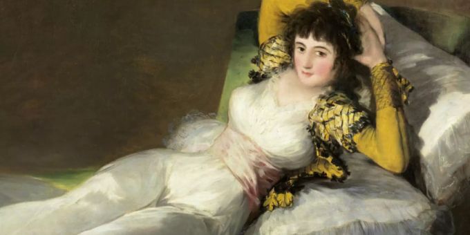 Eines von Goyas bekanntesten Werken: «Maja», hier in der Version mit Kleidern. Eines von Goyas bekanntesten Werken: «Maja», hier in der Version mit Kleidern.