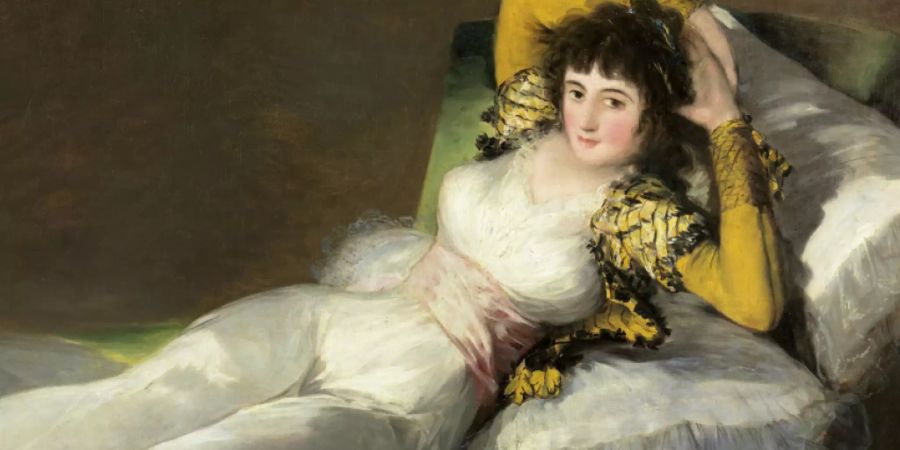 Eines von Goyas bekanntesten Werken: «Maja», hier in der Version mit Kleidern.