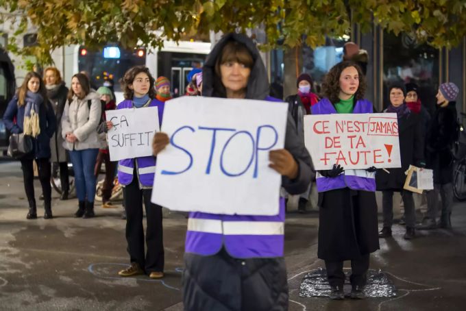 Demonstration violence against women