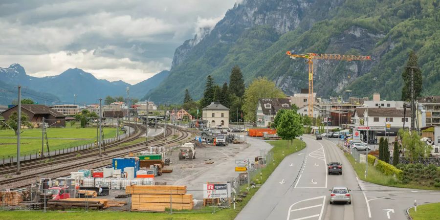 Walenstadt im Wahlkreis Sarganserland im Kanton St. Gallen.