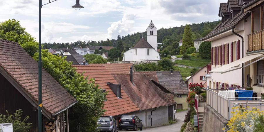 Die römisch-katholische Kirche St. Martin in Blauen.