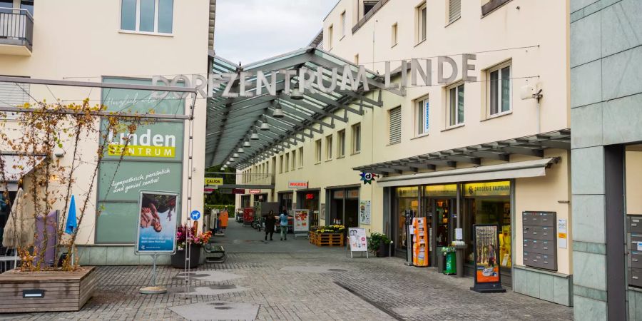 Das Dorfzentrum Linde in Gränichen.