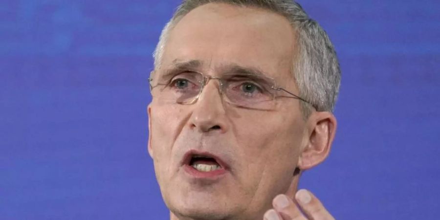 Jens Stoltenberg, Nato-Generalsekretär, will am 12. Januar den Nato-Russland-Rat einberufen. Foto: Roman Koksarov/Pool AP/dpa/Archiv