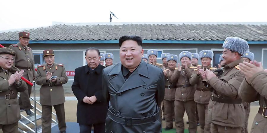 Der nordkoreanische Machthaber Kim Jong Un will an der diesjährigen Plenarsitzung die Umsetzung seiner Politik überprüfen. (Archivbild)