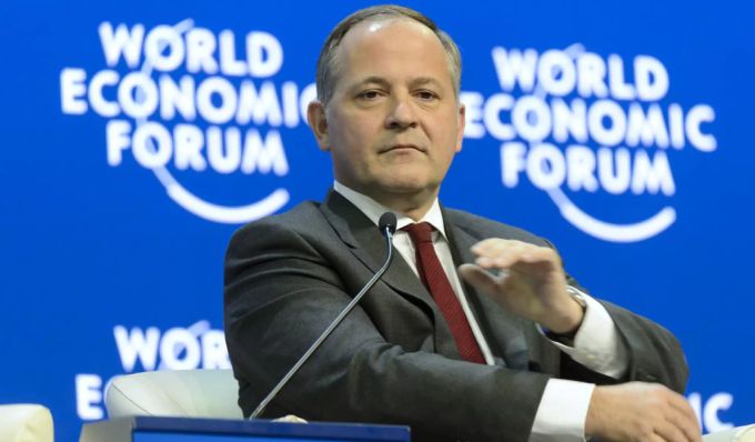Benoit Coeuré während einer WEF-Veranstaltung 2015. kryptowährung
