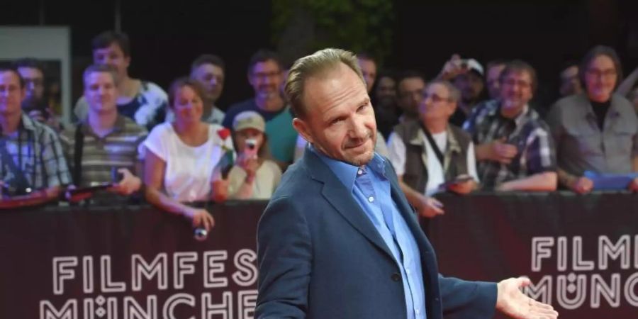 Ralph Fiennes beim Filmfest München 2019. Foto: Felix Hörhager/dpa