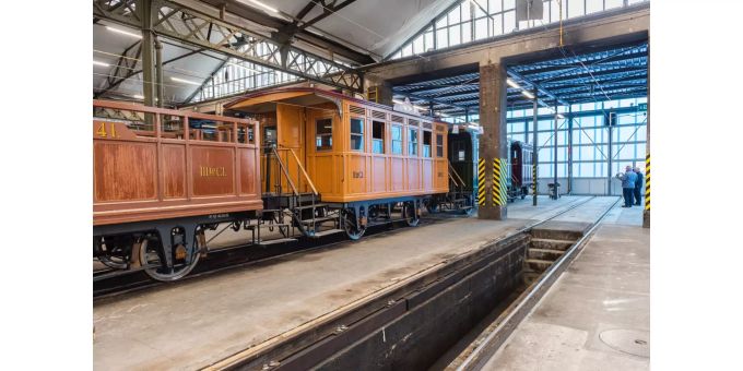 Die spanische Brötli-Bahn steht ebenfalls im Depot Olten.