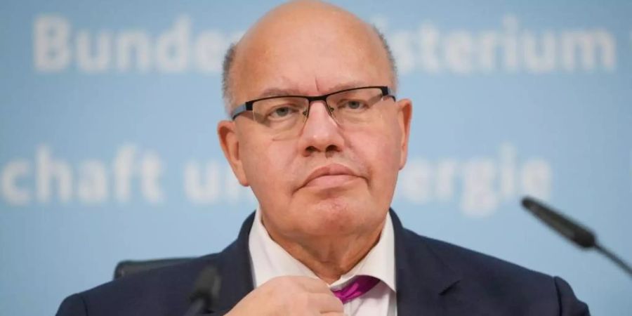 Peter Altmaier (CDU), Noch-Bundesminister für Wirtschaft und Energie. Foto: Kay Nietfeld/dpa