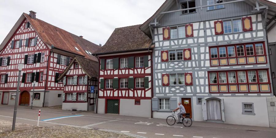 Altbau in der Innenstadt von Weinfelden.