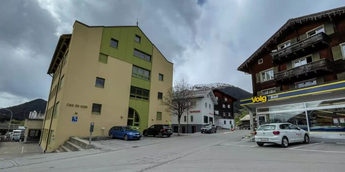 Schule in Breil/Brigels. Schule in Breil/Brigels.