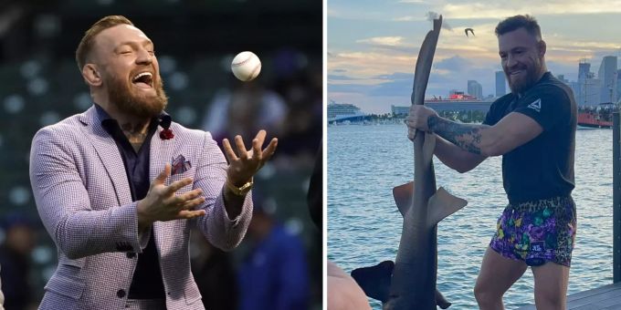 UFC-Star in Florida - McGregor fischt einen Hai und ruft zum Schutz auf