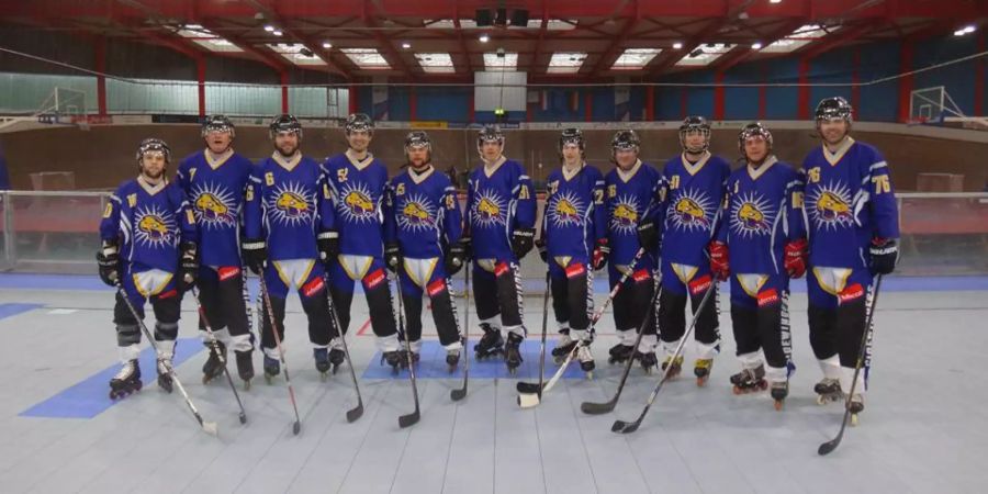 Der Inline-Hockey-Club HC Sidewinders von Affoltern am Albis.