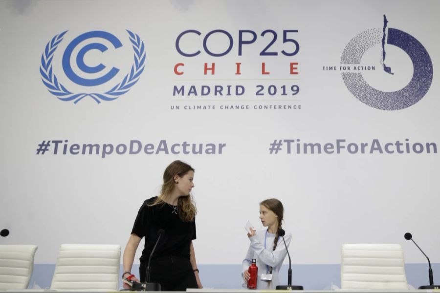 ... oder beim COP25 in Madrid.