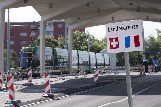 Seit Herbst 2017 fahren Basler Trams auch nach Frankreich. basel tram