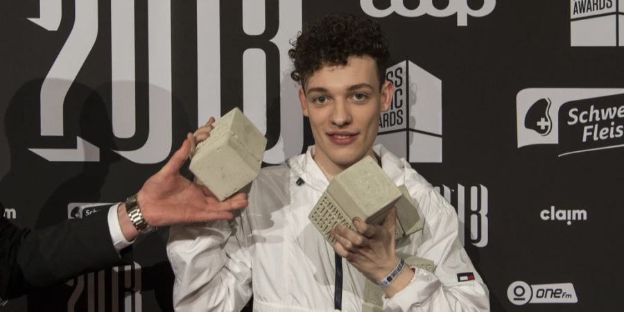 Nemo bei den Swiss Music Awards 2018. (Archivbild)