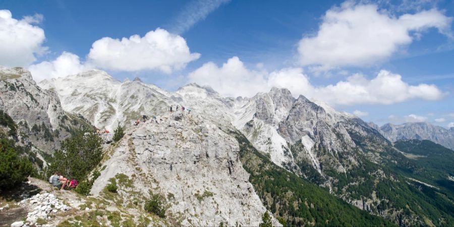 Gebirge in Albanien