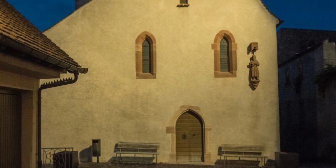 Beleuchtung Johanniterkapelle Rheinfelden