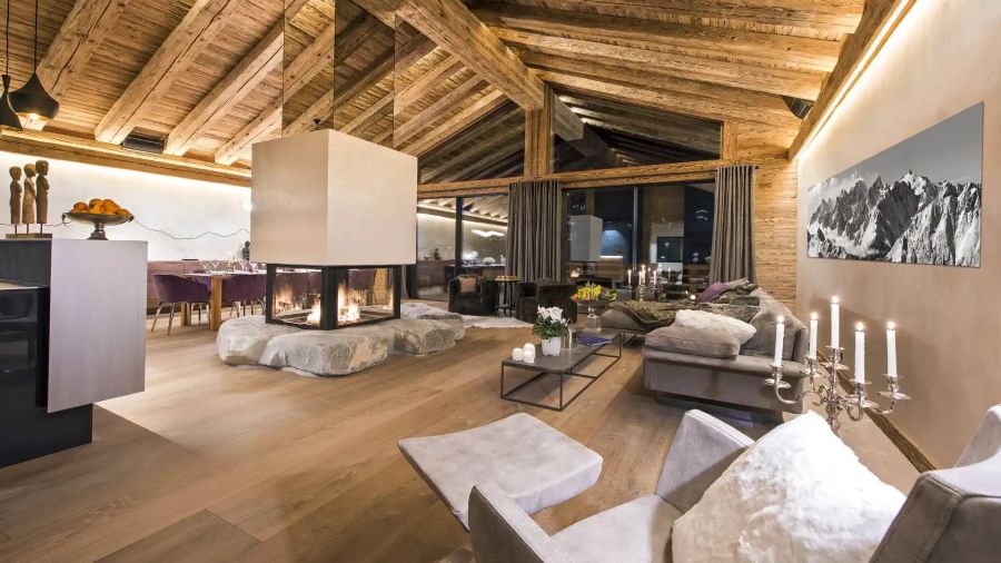 Platz 6: Das «Chalet Elbrus» in Zermatt VS.