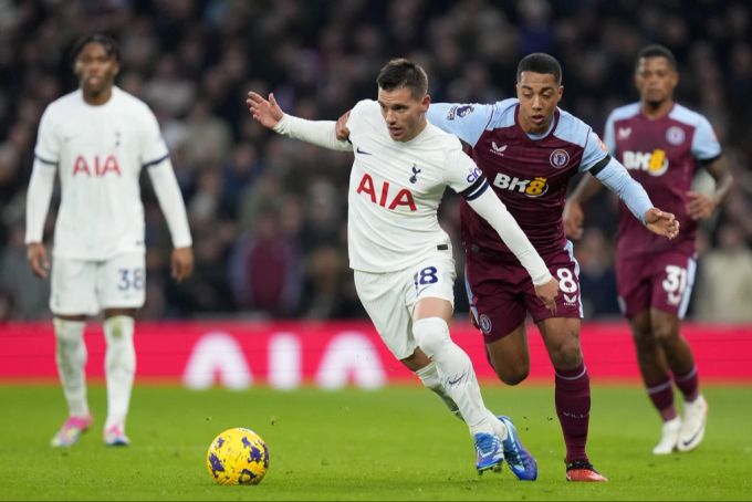 Giovani Lo Celso im Einsatz für Tottenham Hotspur. Giovani Lo Celso Tottenham
