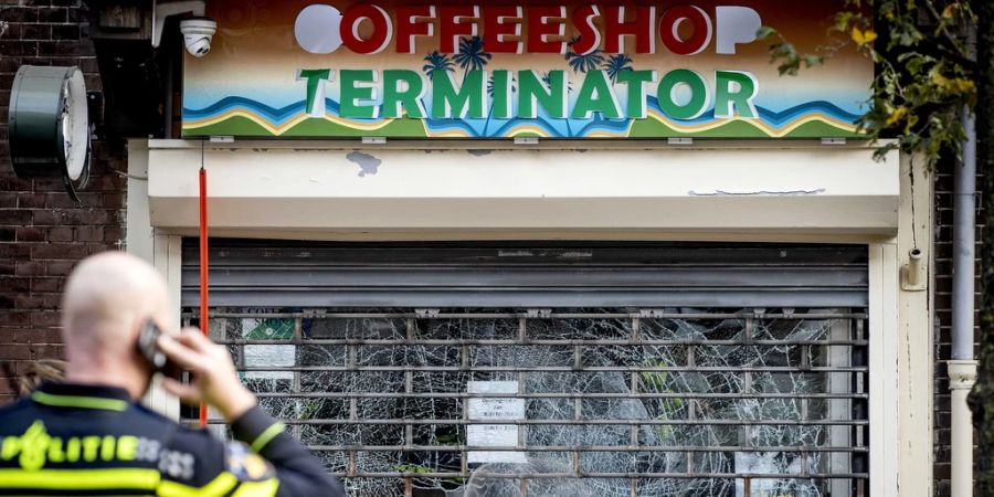 Coffeeshop Niederlande Explosion Polizei