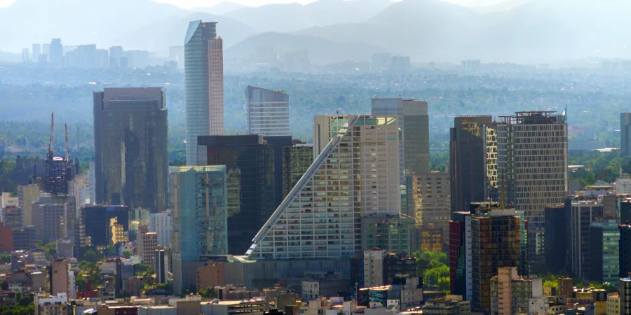 blick auf mexico-city