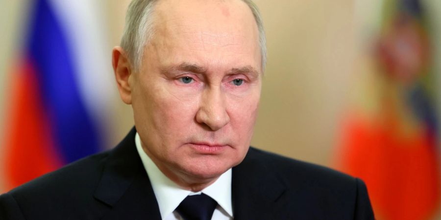 Wladimir Putin, Präsident von Russland.